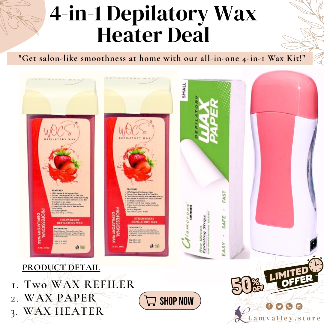 4-in-1 Depilatory Wax Heater-