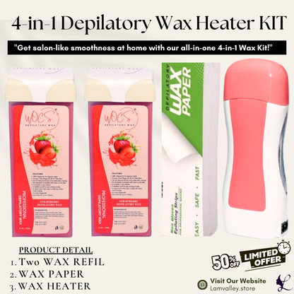 4-in-1 Depilatory Wax Heater-