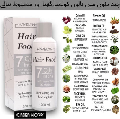 Havelyn Hair Food - Reduces Hair Fall - Fast Hair Growth