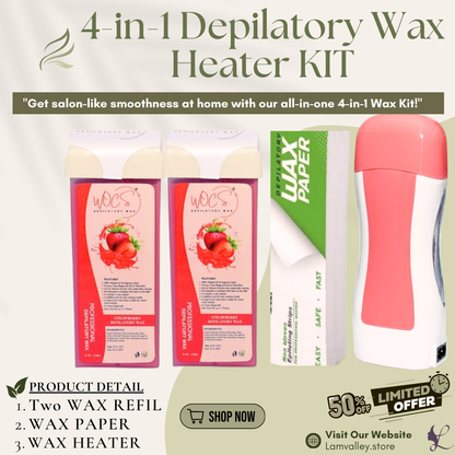 4-in-1 Depilatory Wax Heater-
