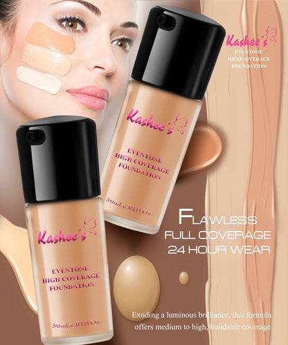 Kashee Liquid Foundation Eventone High Coverage (Limited Time Offers)